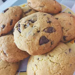 Печенье с шоколадной крошкой.🍪Просто бомба 💣