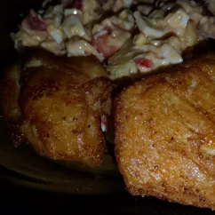 Жареная куриная грудка