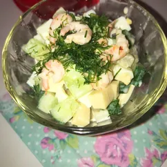 Салат 🍤 🍍