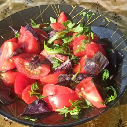 ПП Салат из помидоров (почти капрезе 😁)