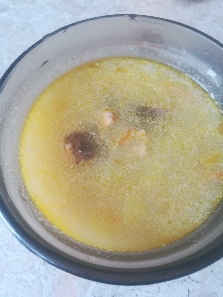 Суп из форели со сливками