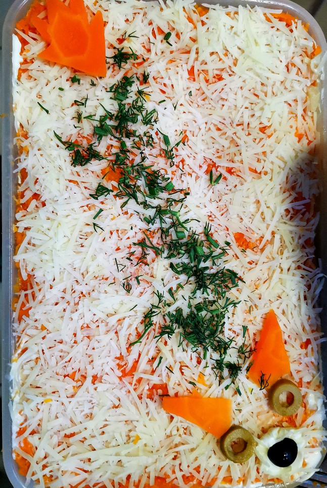 Салат Лисичка