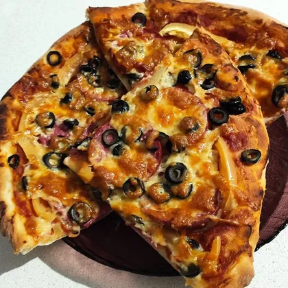 Пицца 🍕из инструкции к планетарному миксеру