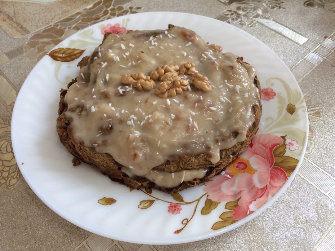 Морковное пирожное "А-ля ВкусВилл"