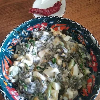 Салат из морской капусты
