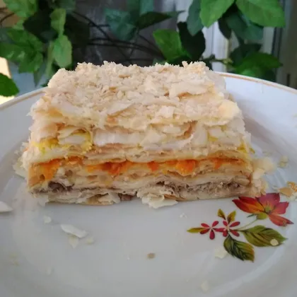 Торт Наполеон закусочный