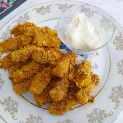 Кабачки с сыром и чесноком в духовке