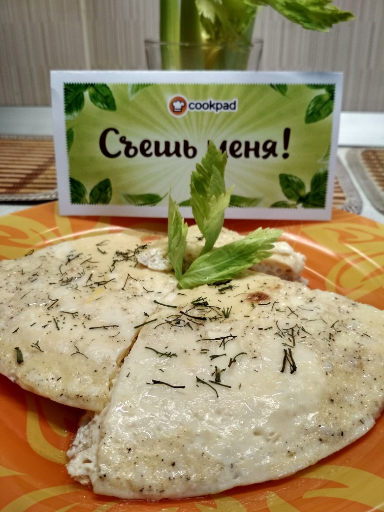 Воздушный омлет на пару