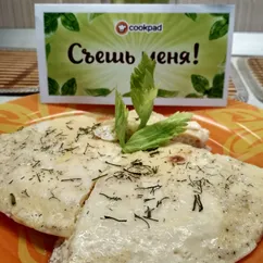 Воздушный омлет на пару