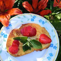 Тосты с ягодами - деревенский завтрак 🍓