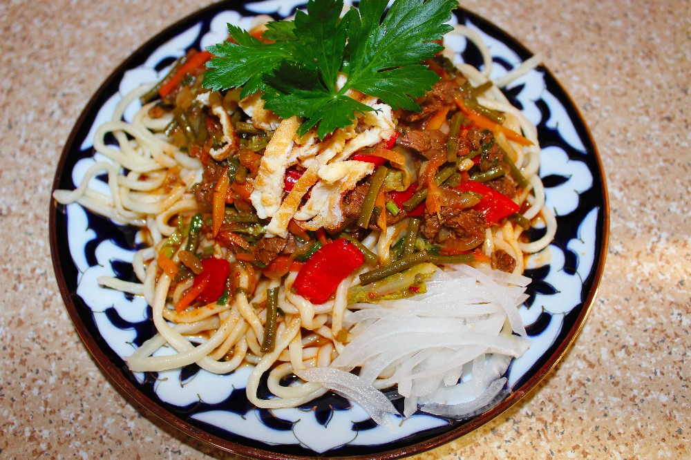 Жареный лагман по узбекски рецепт с фото пошагово | Рецепт | Идеи для блюд, Кулинария, Еда