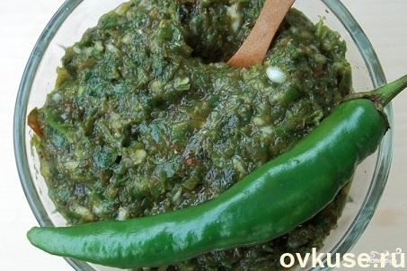 Зеленая аджика