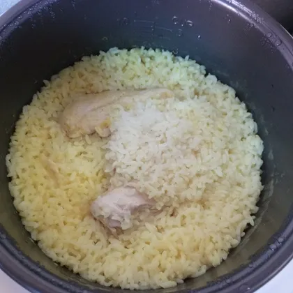 Рис с курицей в мультиварке