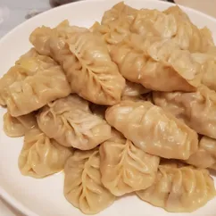 Манты с тыквой 🥟