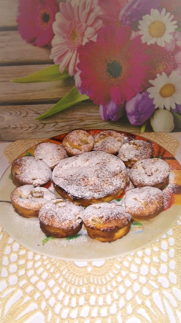 Яблочные булочки