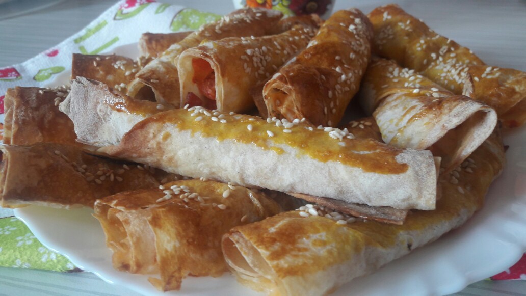 Рулетики "А-ля пицца"