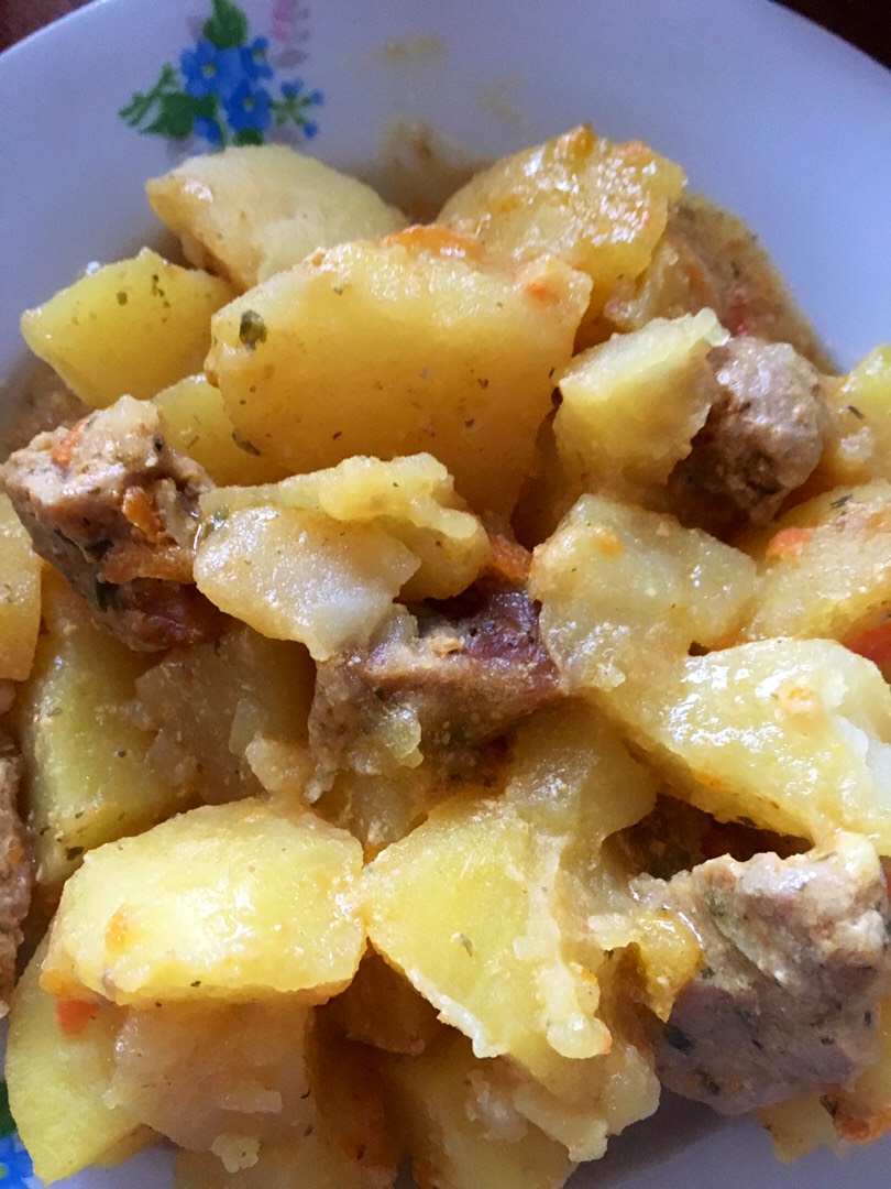 Жаркое со свининой