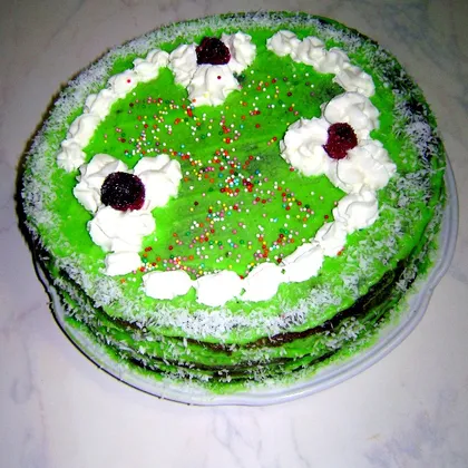 Торт "Зелёнка"