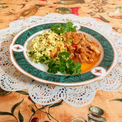 Поджарка из свинины