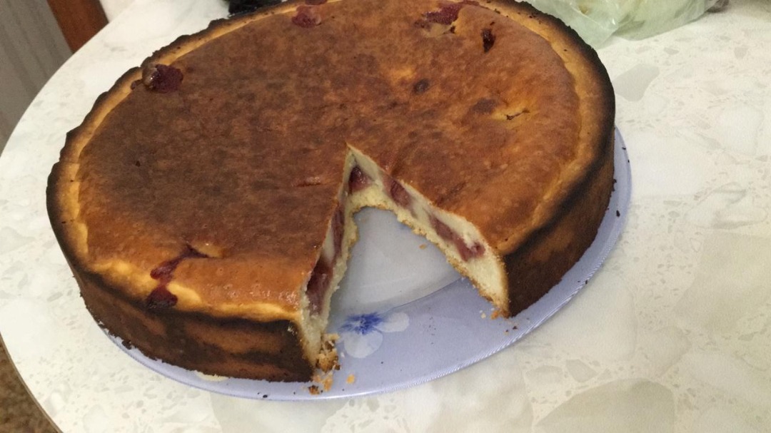 Бисквитный пирог с клубникой рецепт – Американская кухня: Выпечка и десерты. «Еда»