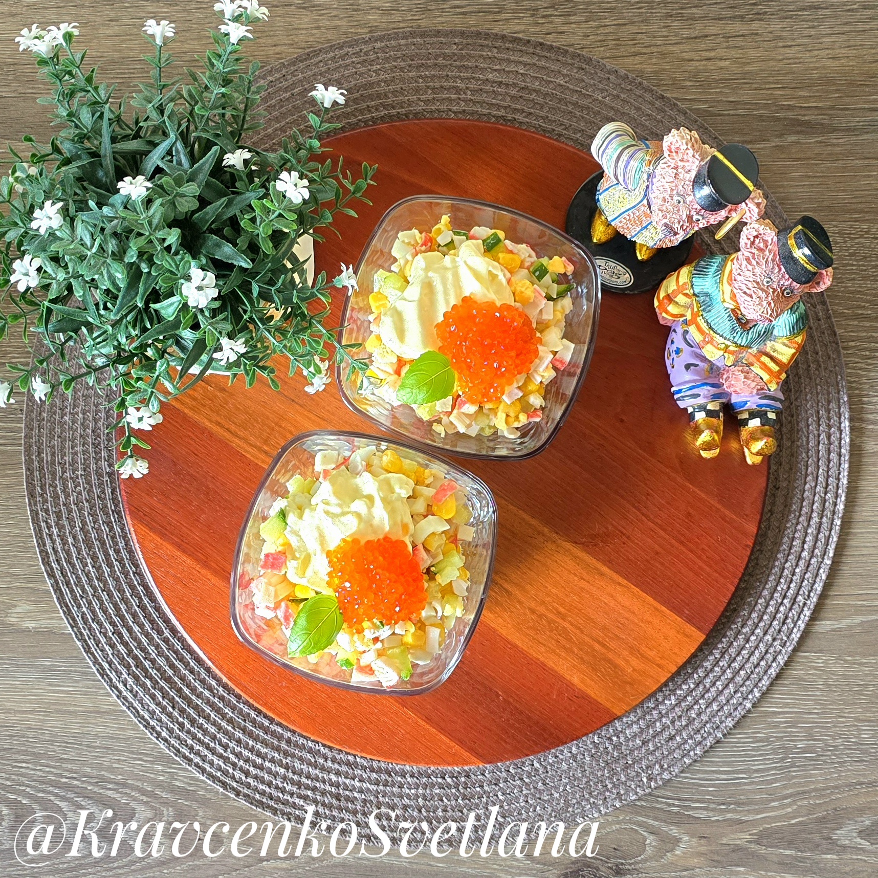 Салат крабовый