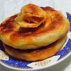 ❤️Катлама с капустой и луком на сковороде