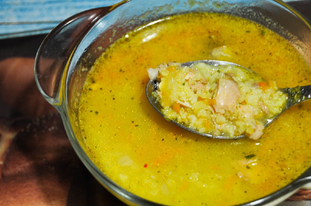Рецепт рыбного супа с пшеном - кулинарная студия Вкусотеррия