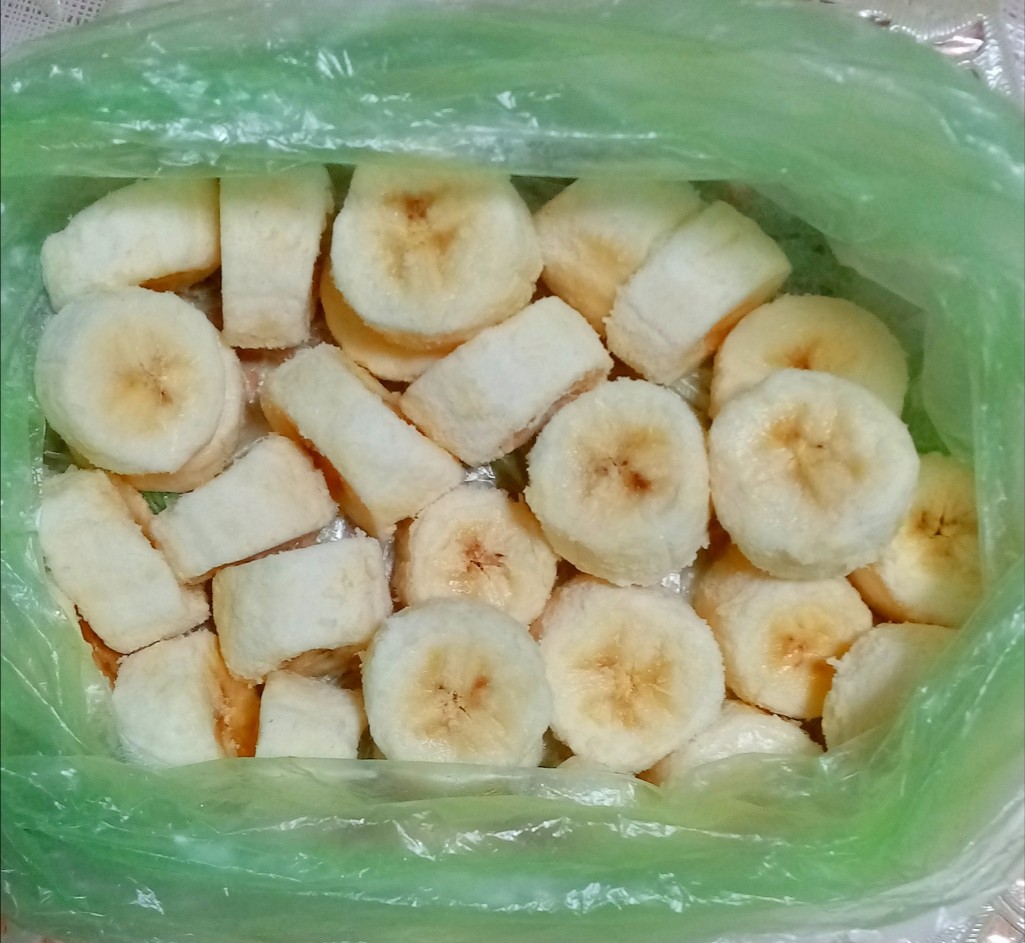 ❄️Заморозка бананов