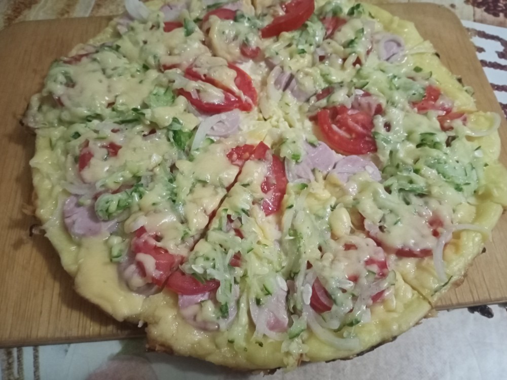 Пицца на сковородке за 5 минут - пошаговый рецепт с фото | Сегодня