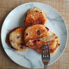 Сырники со сливой🥞💜