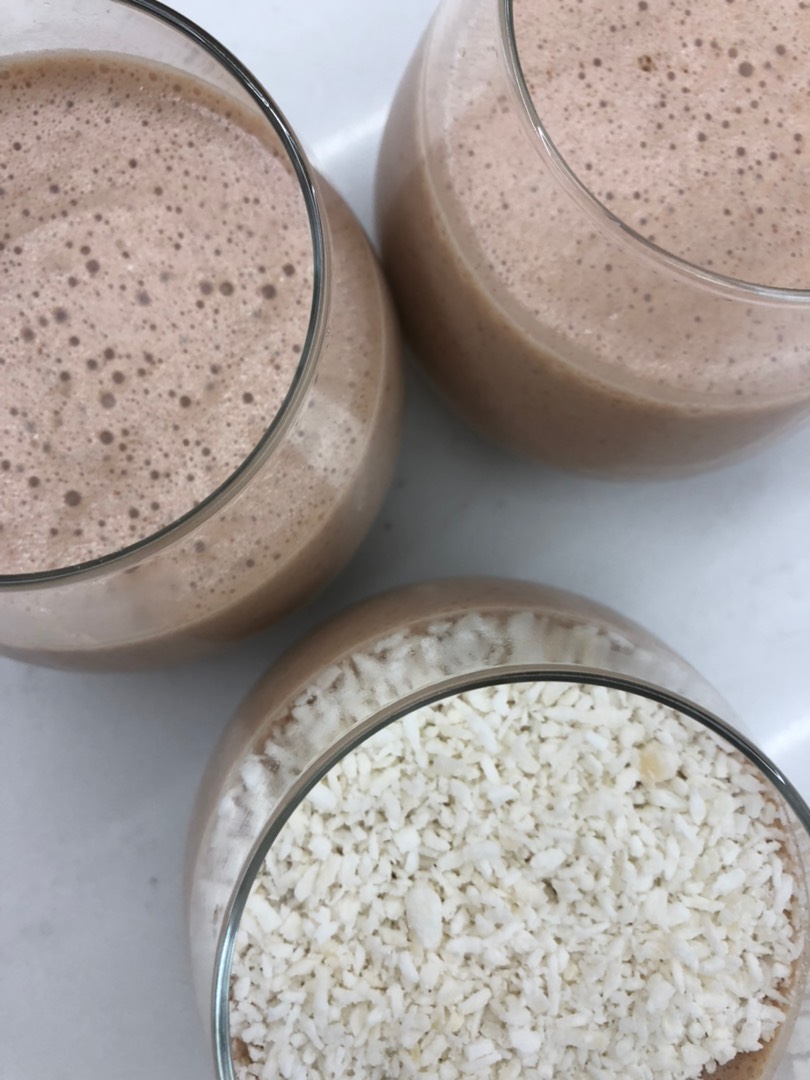 Десерт из ряженки