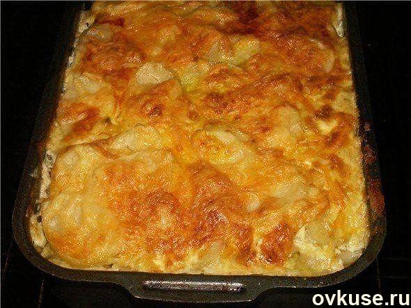 Мясная запеканка