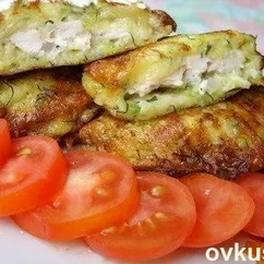 Колдуны из кабачка, с куриным филе