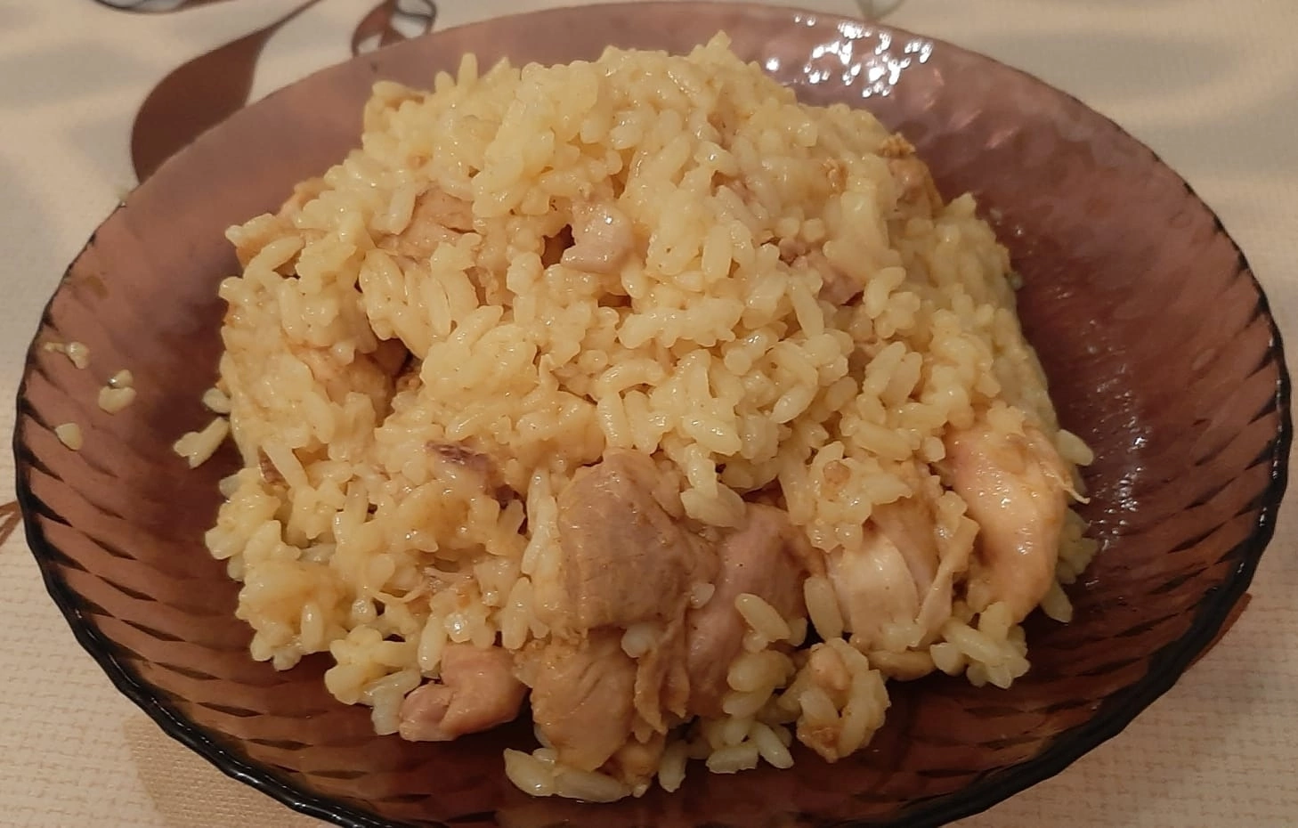 Куриное мясо бедра Гарам Масала с рисом в мультиварке 