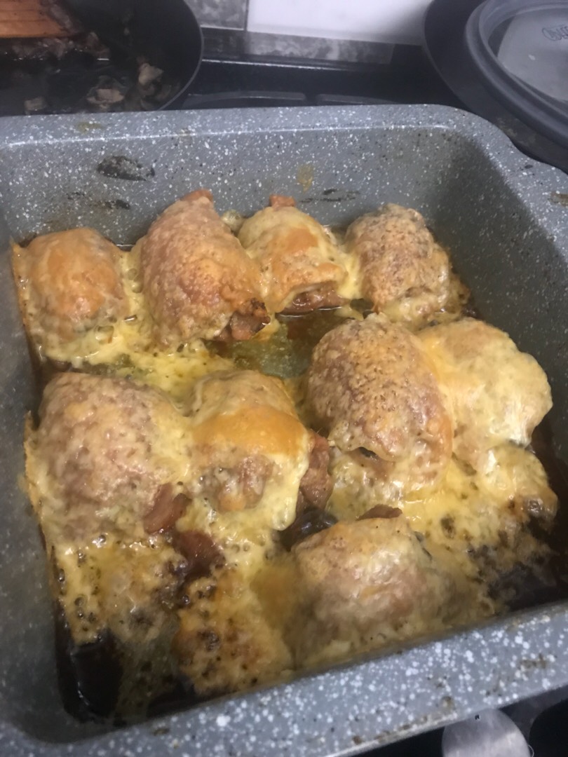 Куриные рулетики с грибами и сыром - Готовим дома, рецепты с фото пошагово