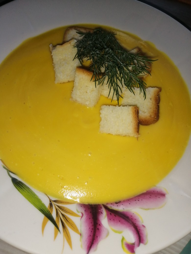 Тыквенный крем - суп