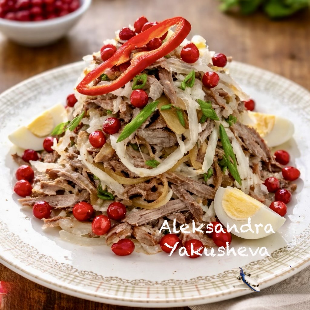 Салат Ташкент рецепт от Ивлева