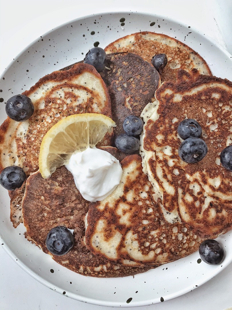 ЛИМОННО МАКОВЫЕ ОЛАДУШКИ — без глютена, без сахара 🍋🥞