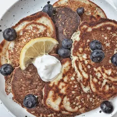 ЛИМОННО МАКОВЫЕ ОЛАДУШКИ — без глютена, без сахара 🍋🥞