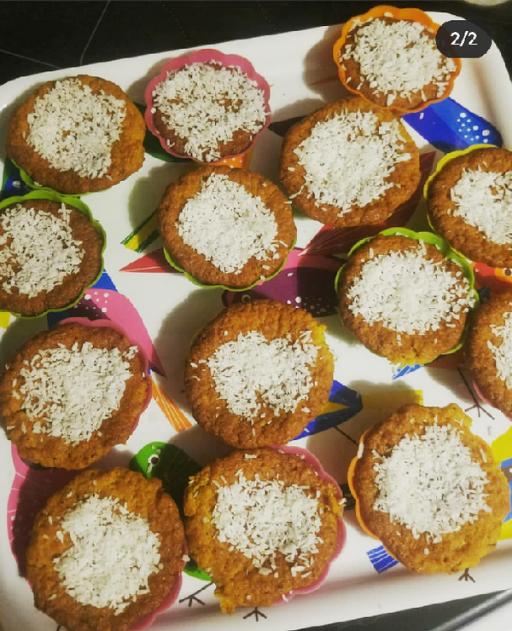 Морковные кексики
