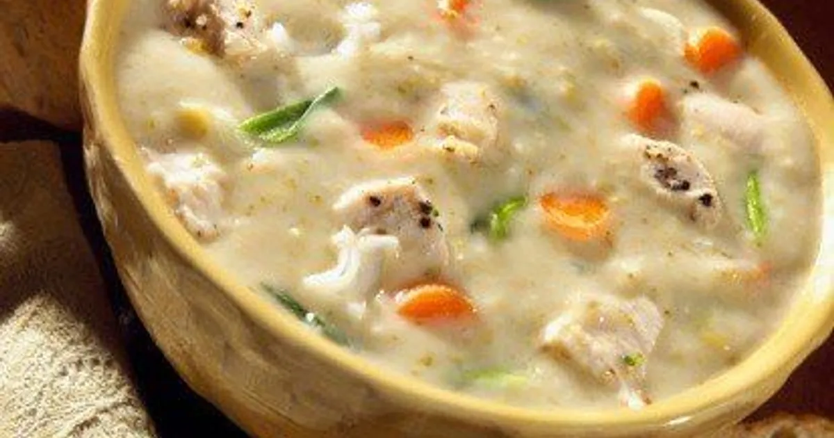 Грибной суп с курицей и сливками рецепт с фото пошаговый от Ольга ...