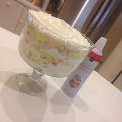 Fast cooking Banana Pudding Trifle (Банановый дессерт на скорую руку)