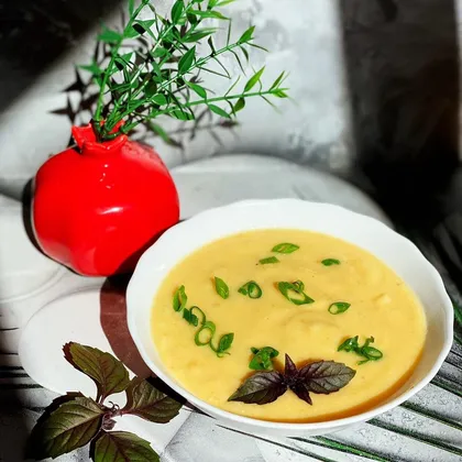 Сырный крем-суп из цветной капусты