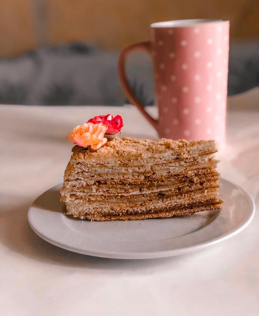 Торт «Медовик» на сковороде – пошаговый рецепт приготовления с фото
