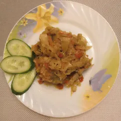 Рагу из курицы  с овощами