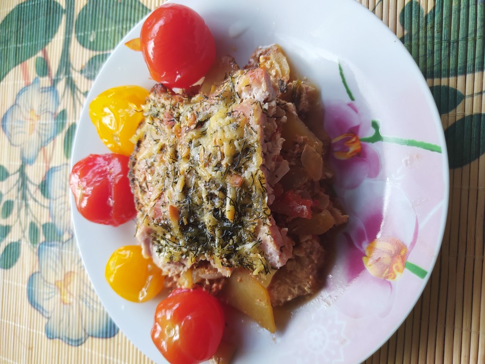 Индейка с картошкой