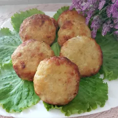 Котлеты из щуки запечённые в аэрогриле
