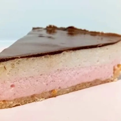 Муссовый торт 'ванильно-вишневый'. Дюкан