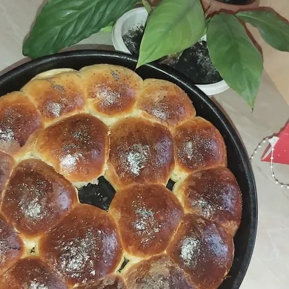 Булочки с изюмом