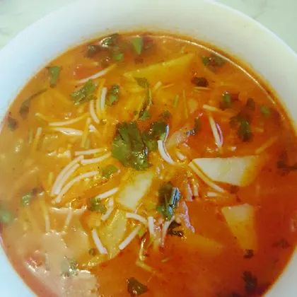 Вкусный суп из простых ингредиентов